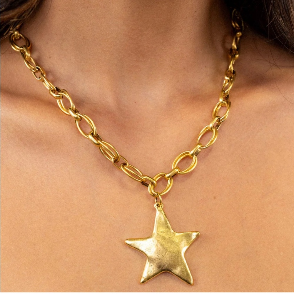 Bracha Star Shine Necklace. NWT